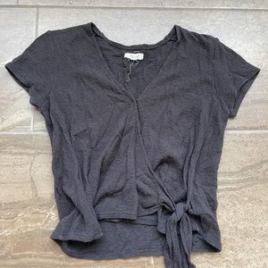 Madewell Side Tie Shirt